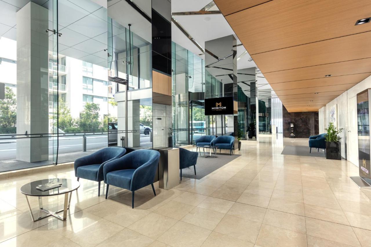Meriton Suites Mascot Central Sydney Exterior photo The lobby of the hotel